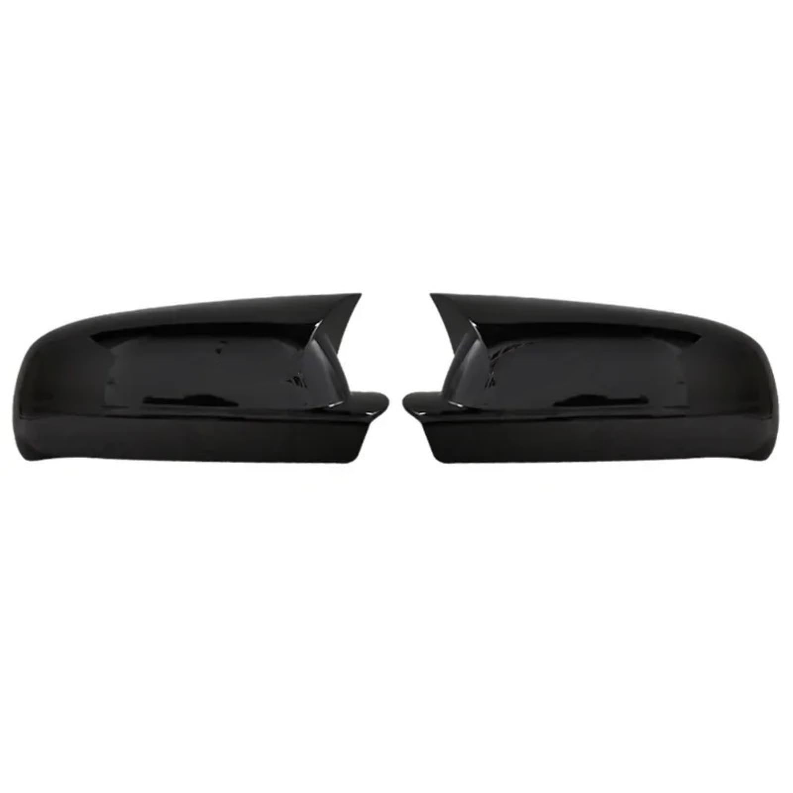JYUTDW Auto Rückspiegel Kappe Für Golf 4 IV MK4 GTI R 1998-2002 Für Bora Jetta Passat B5 Seitenkotflügel Rückspiegelabdeckung Auto Rückspiegelabdeckung Auto Spiegel Cover(Bright Black) von JYUTDW