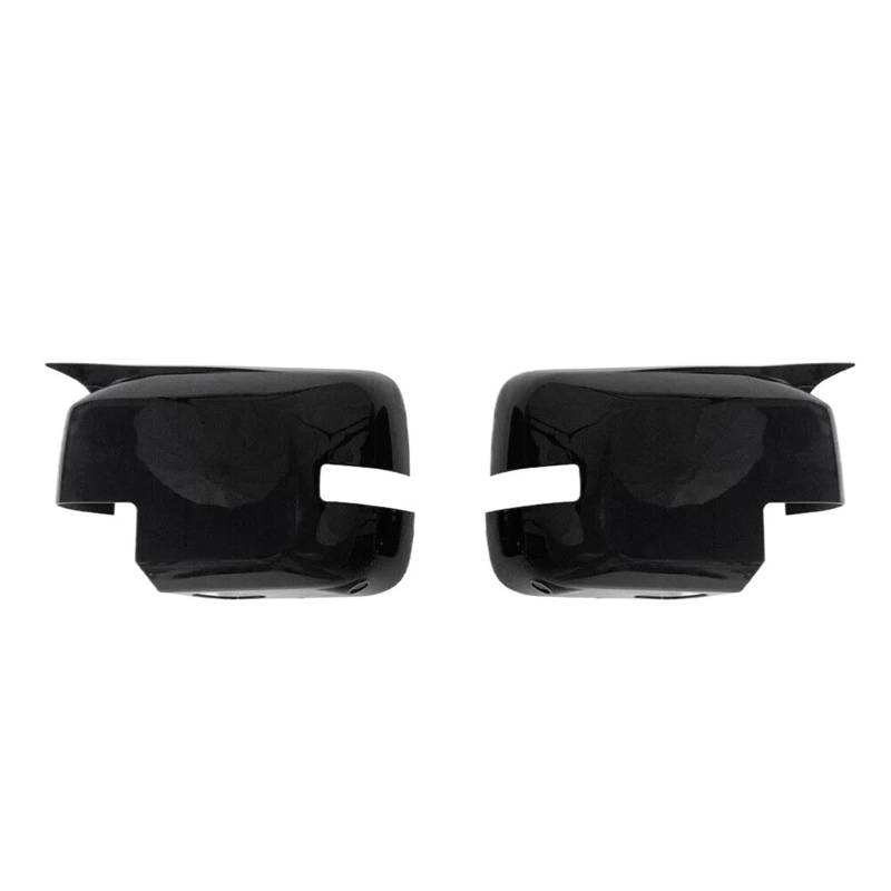 JYUTDW Auto Spiegel Cover Für Ford Für Bronco 2021-2024 Auto Rückspiegel Seitenspiegel Abdeckung Flügelkappe Außentür Gehäuse Shell Trim Auto Rückspiegel Gehäuse Abdeckung Auto Spiegelkappen(Black) von JYUTDW