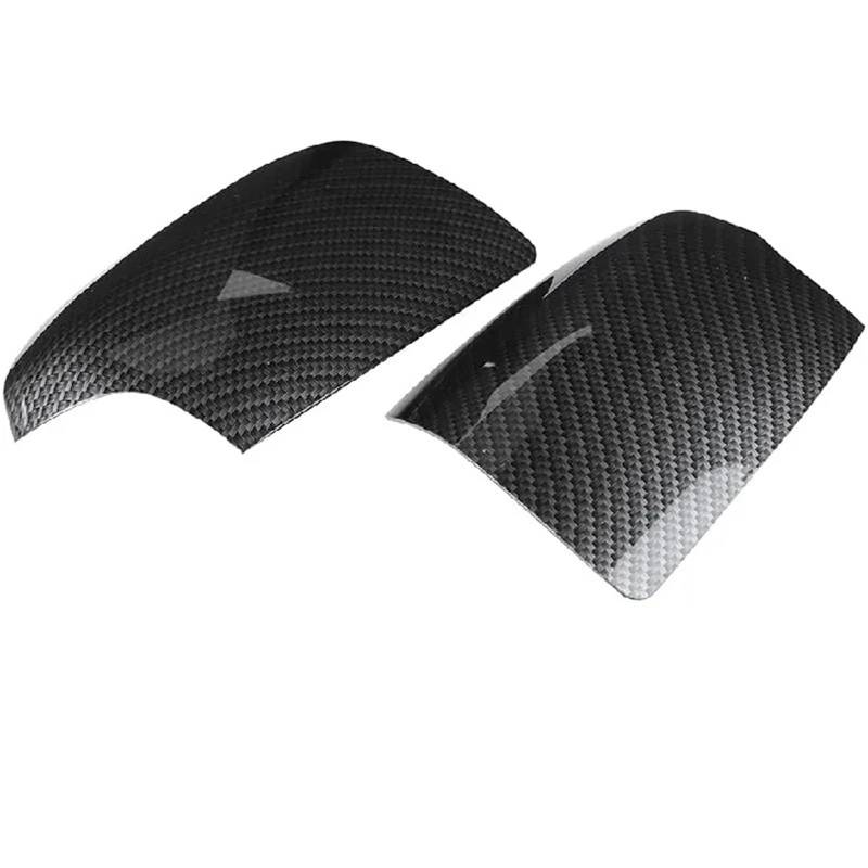 JYUTDW Auto Spiegelkappen Autospiegelabdeckung Gehäuse Spiegelabdeckkappe Für Ford Für Focus MK2 2005-2008 Rückspiegelabdeckungskappe Tür Rückspiegel Abdeckung(Carbon Fiber) von JYUTDW