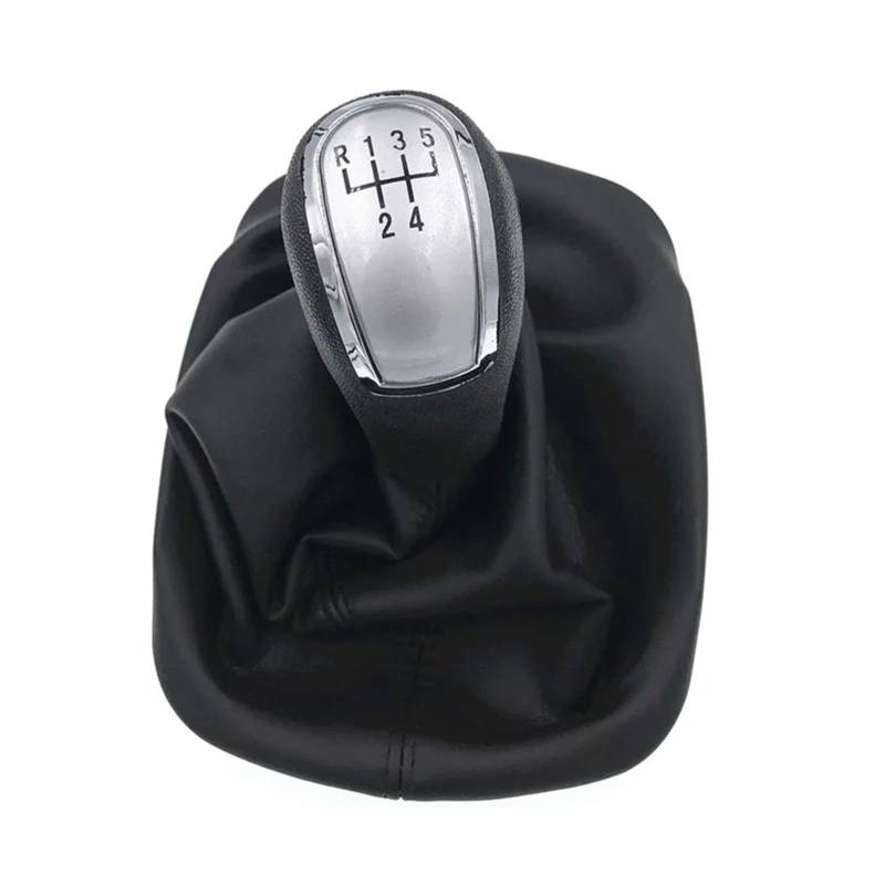 JYUTDW Automatik Schalthebel FÜR Skoda FÜR Fabia I MK1 99-07 5 6 Geschwindigkeit SCHWARZ Auto Speed Shifter Manuelle Shifter Hebel Griff Schalthebel Auto(5 Speed) von JYUTDW