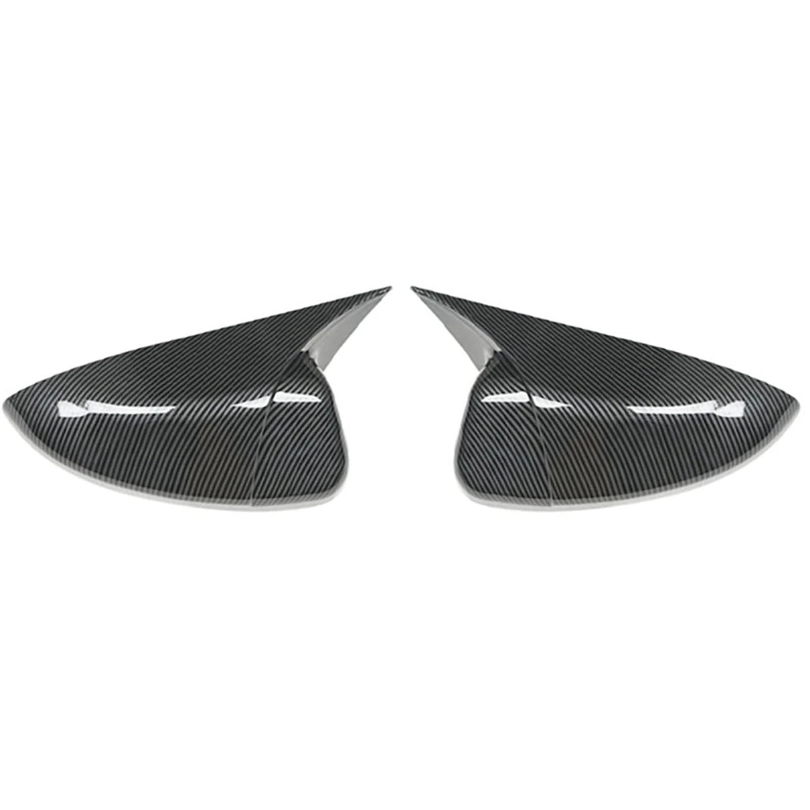 JYUTDW Autospiegelrahmenabdeckung, 2 STÜCKE Ersatzkappe Für Die Rückspiegelabdeckungen Der Seitenspiegel Für Accord 10th 2018-2022 Rückspiegelabdeckung Auto Rückspiegel Abdeckung(Carbon Fiber) von JYUTDW