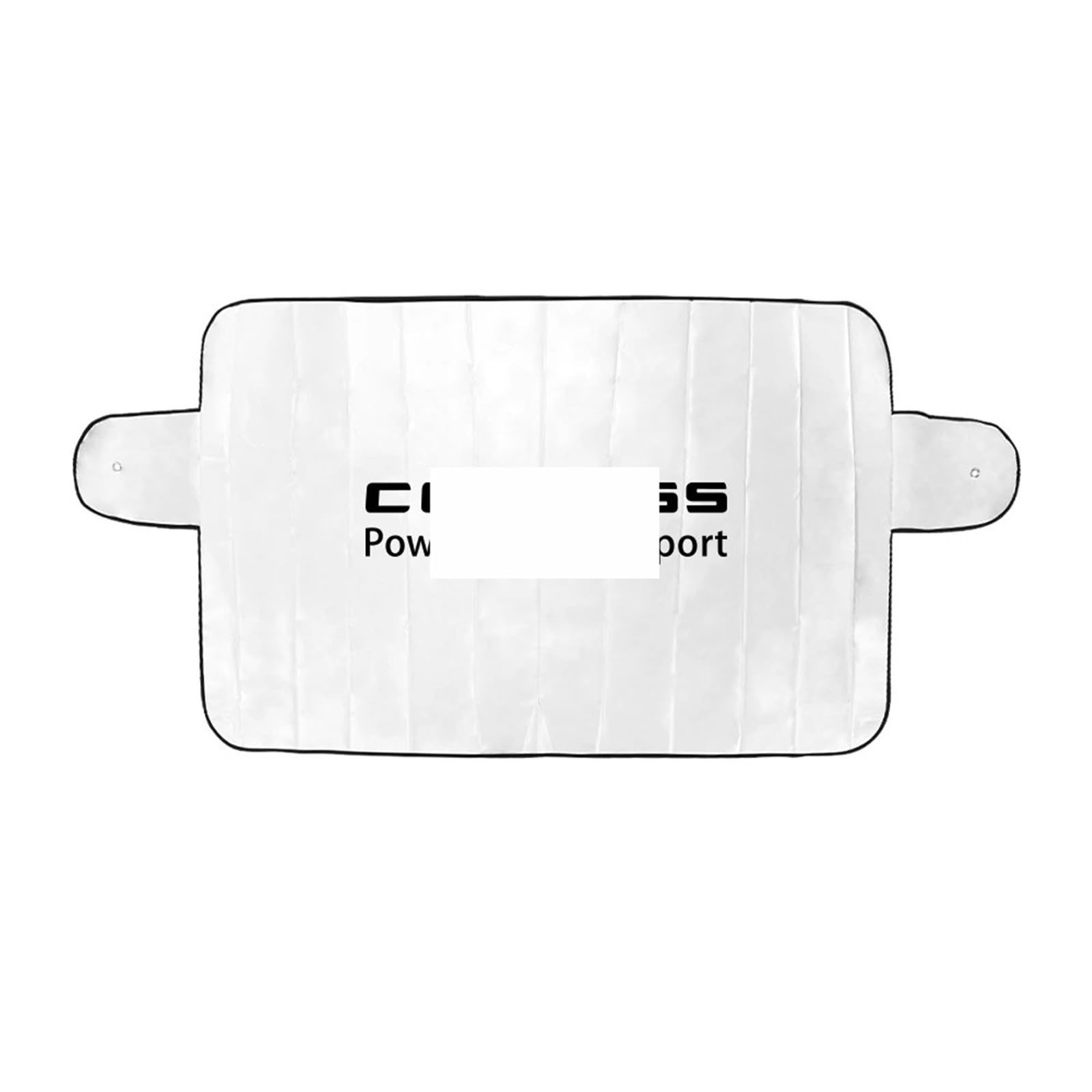 JYUTDW Frontscheibenabdeckung Windschutzscheibenvisier Auto Frontscheibe Sonnenschutz Abdeckung Anti Für Jeep Für Compass Trailhawk 4x4 MK49 MP SUV Faltbarer Auto Sonnenschirm(Logo) von JYUTDW