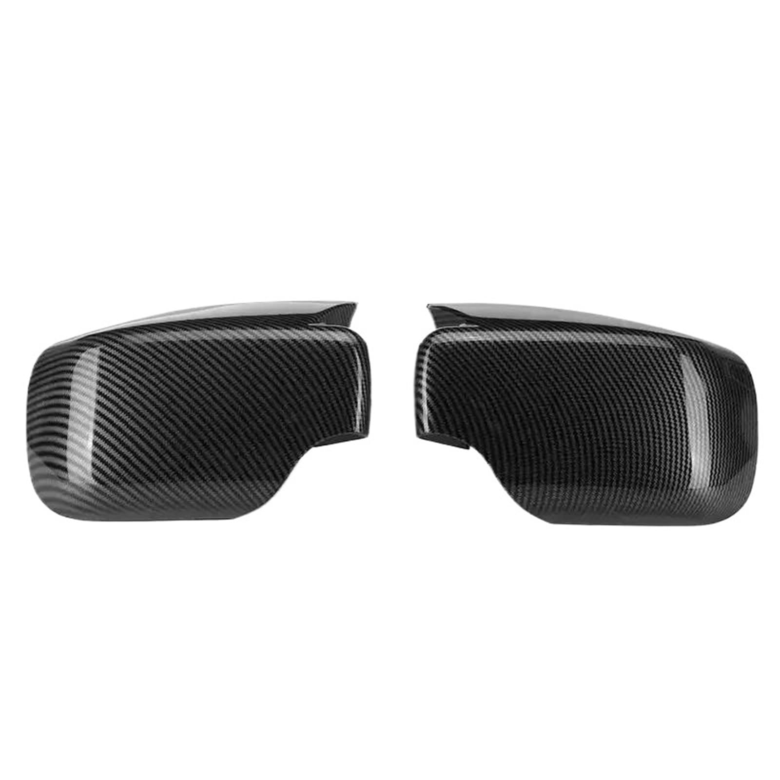 JYUTDW Für 3er E46 1998-2005 Für E39 1996-2003 Auto-Rückspiegelabdeckung Flügelkappe Außengehäuse Shell Trim Autoabdeckung Außenspiegel Auto Rückspiegel Abdeckung(Carbon) von JYUTDW