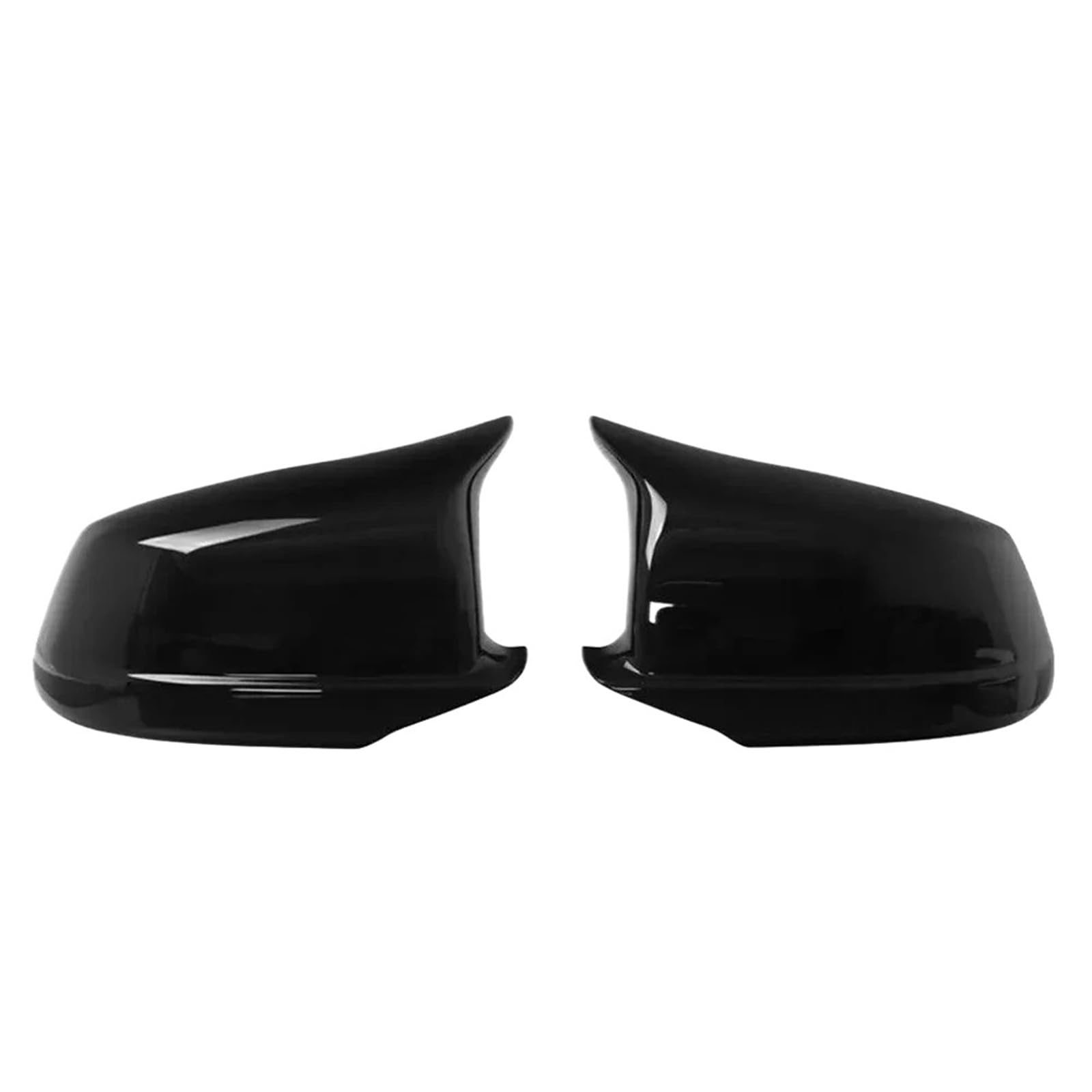 JYUTDW Spiegelabdeckung In Karbonfaser-Optik Für 5er F10 F11 F18 Limousine 520i 550i 2011–2013 Für Pre-LCI 2-teilig, Spiegelabdeckkappe, Rückrahmen Auto Rückspiegel Abdeckung(PRE-Glossy Black) von JYUTDW