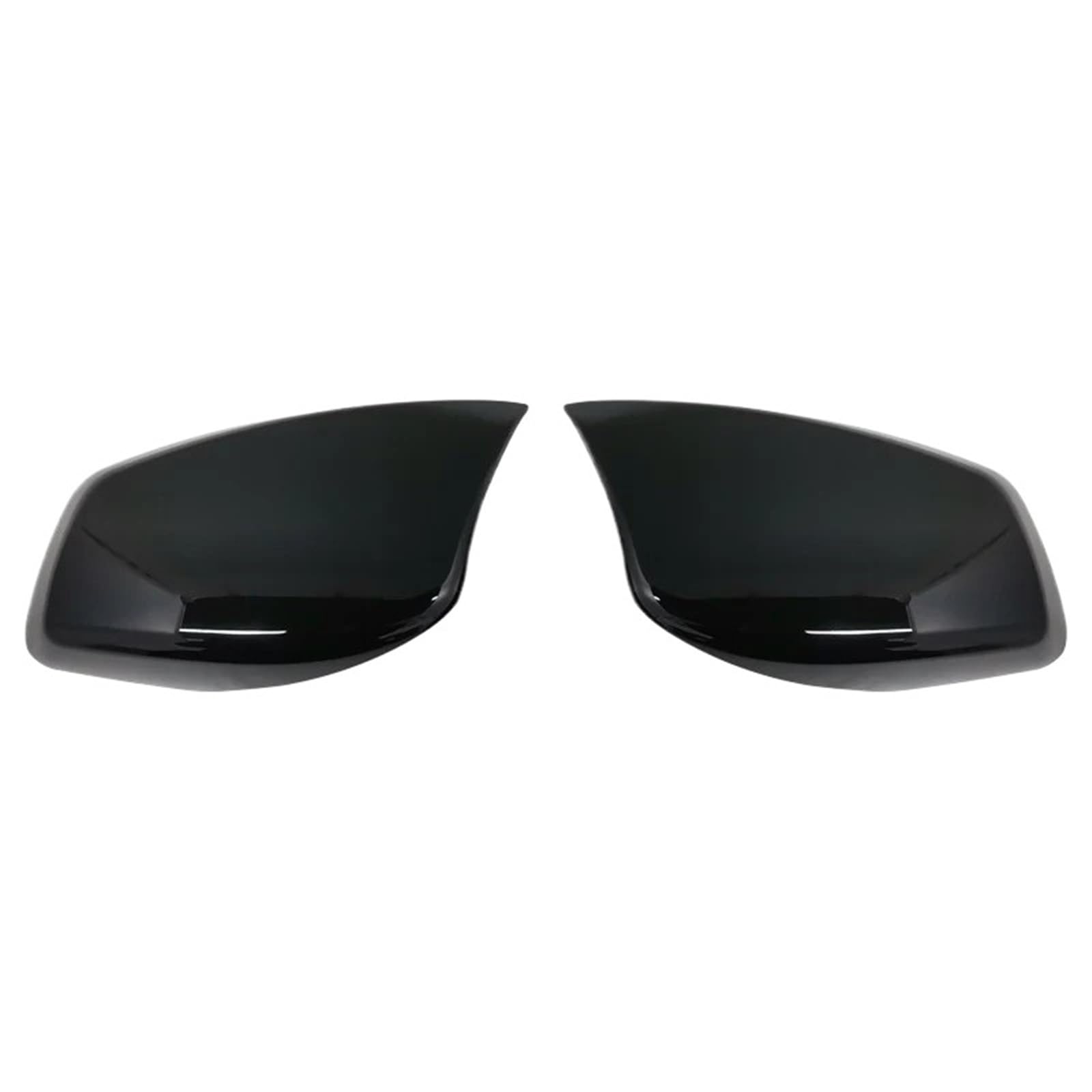 JYUTDW Türrückspiegelabdeckung Auto-Rückspiegeltür-Außenspiegel-Abdeckkappen Schalengehäuse Für E60 E61 E63 E64 5er-Reihe Modell 2004-2008 Auto Rückspiegel Abdeckung(Black) von JYUTDW