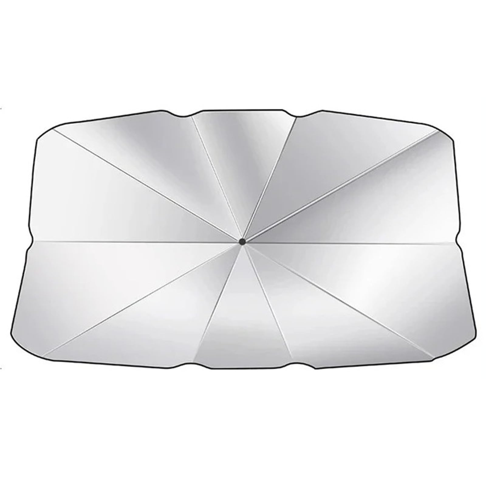 JYUTDW Windschutzscheibe Sonnenblende Windschutzscheibenvisier Für Tesla Für Modell 3 Modell YSX Sommer-Auto-Sonnenschutzschirm Im Auto-Frontscheiben-Sonnenschutz Faltbar Sonnenschirm(SUV) von JYUTDW