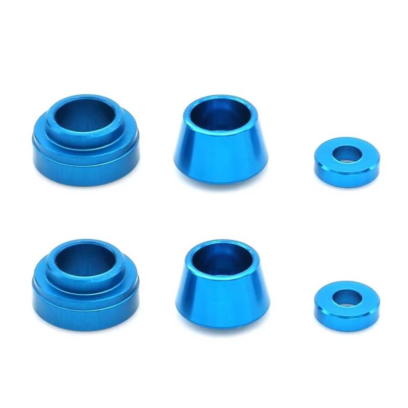 JYYTERD RC Teile Kompatibel Mit Tamiya Für TT02 1/10 RC-Auto-Tuning-Teile, Ersatzzubehör, Frontlenkbecher, Dichtung, Achsbecher-Kit von JYYTERD