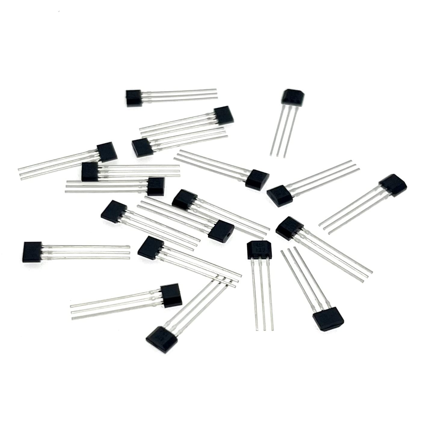 JZK 20 Stück TO-92S Bipolarer Hall Effekt Sensor 3 pin 41F Magnetdetektor SS41F 3-poliger Hall-Sensor 41F Hall Sensor Chip 3-polig 3-pin JZK 20 Stück TO-92S Bipolarer Hall Effekt Sensor 3 pin 41F Magnetdetektor SS41F 3-poliger Hall-Sensor 41F Hall Sensor Chip 3-polig 3-pin von JZK
