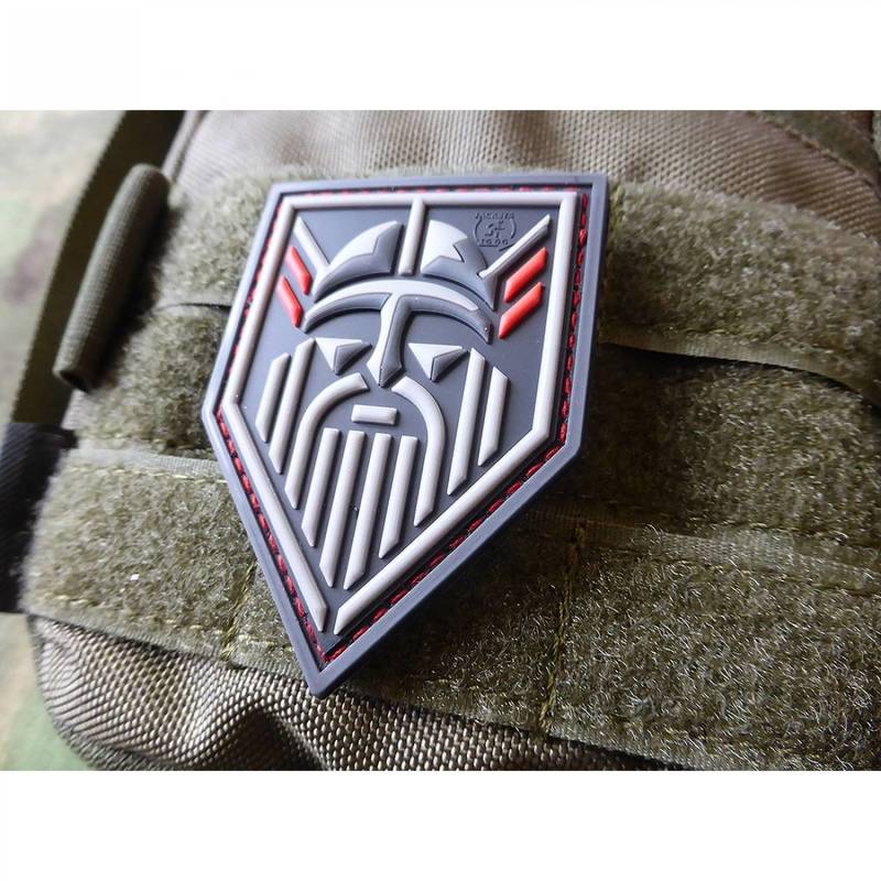 Jackets To Go JTG Odin GOD of Vikings, blackops / 3D Rubber Patch von Jackets to go