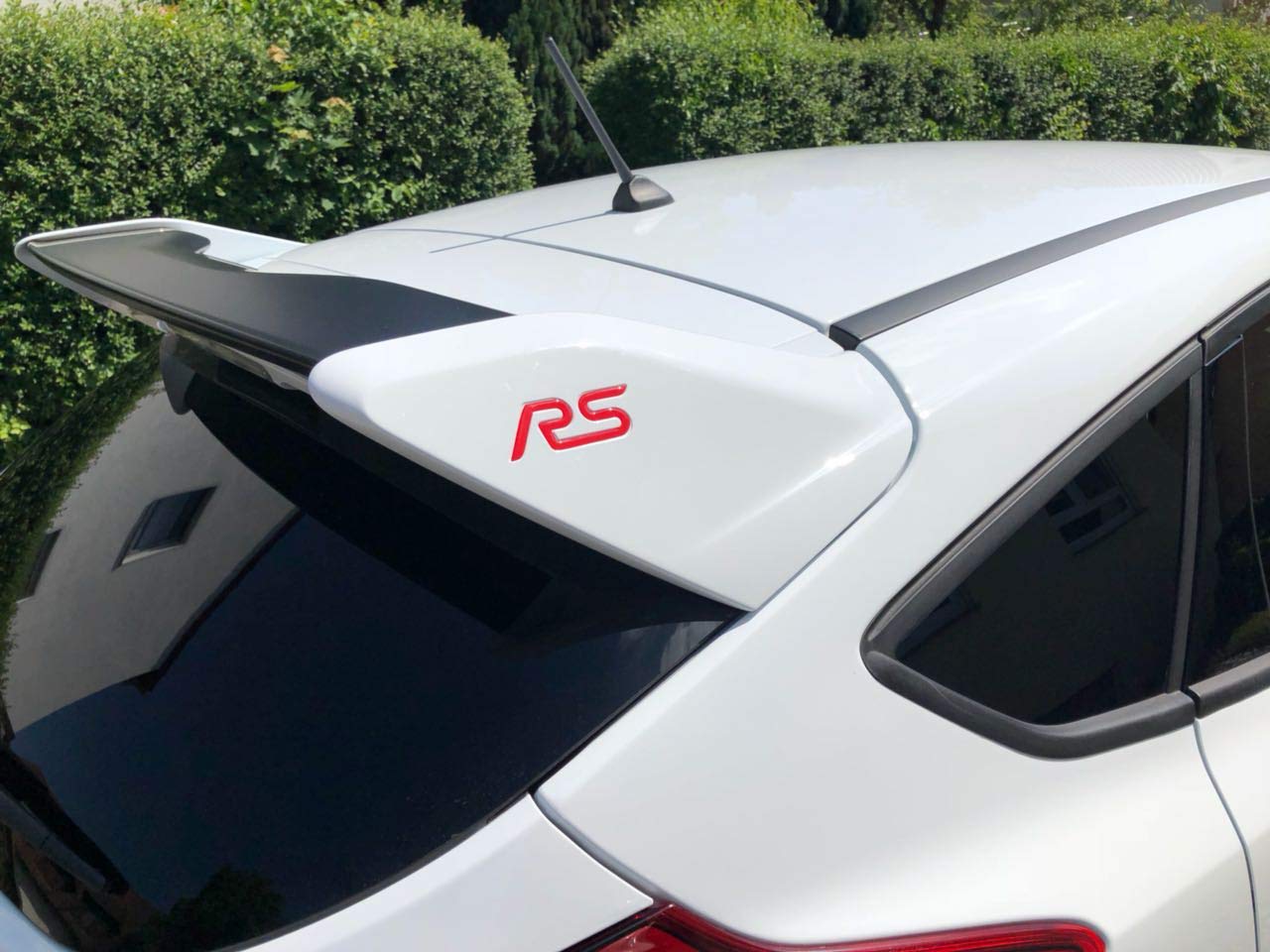 Focus RS MK3 3D Gel-Embleme Inlays für den Heckspoiler (Rot) von Jackplott