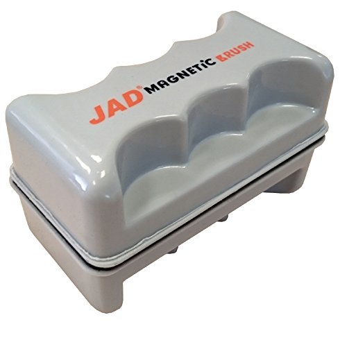 JAD fmb203a - Aquarium Magnet Scheibenreiniger Größe L Scheibenputzer bis 1,5cm Glasreiniger Glasmagnet Aquariummagnet von Jad