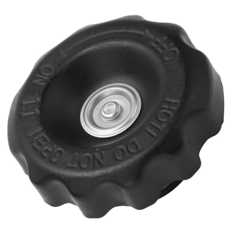 Jadeshay Motorrad Kühlerdeckel, 1.1 Bar Motorrad Kühler Wassertankdeckel, Verschlussdeckel Druckdichtung Auslaufsicherer (Schwarz) von Jadeshay