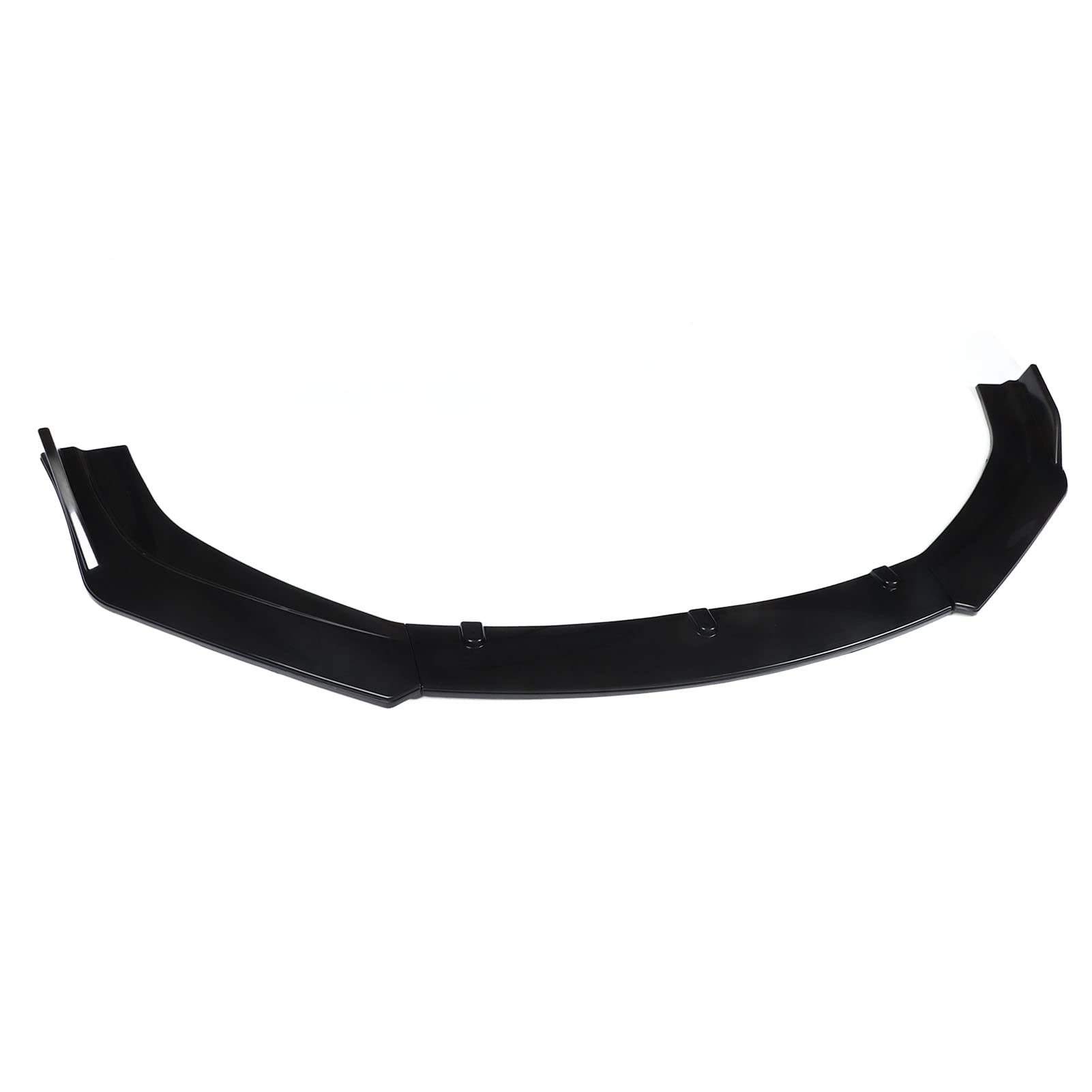 Frontstoßstangenlippe, 3-teiliges Frontstoßstangenlippen-Spoiler-Splitter-Diffusor, schwarzglänzend, hohe Zähigkeit, universelles Frontspoiler-Körper-Kit Frontstoßstangenlippe, 3-teiliges Frontstoßstangenlippen-Spoiler-Splitter-Diffusor, schwarzglänzend, hohe Zähigkeit, universelles Frontspoiler-Körper-Kit von Jadeshay