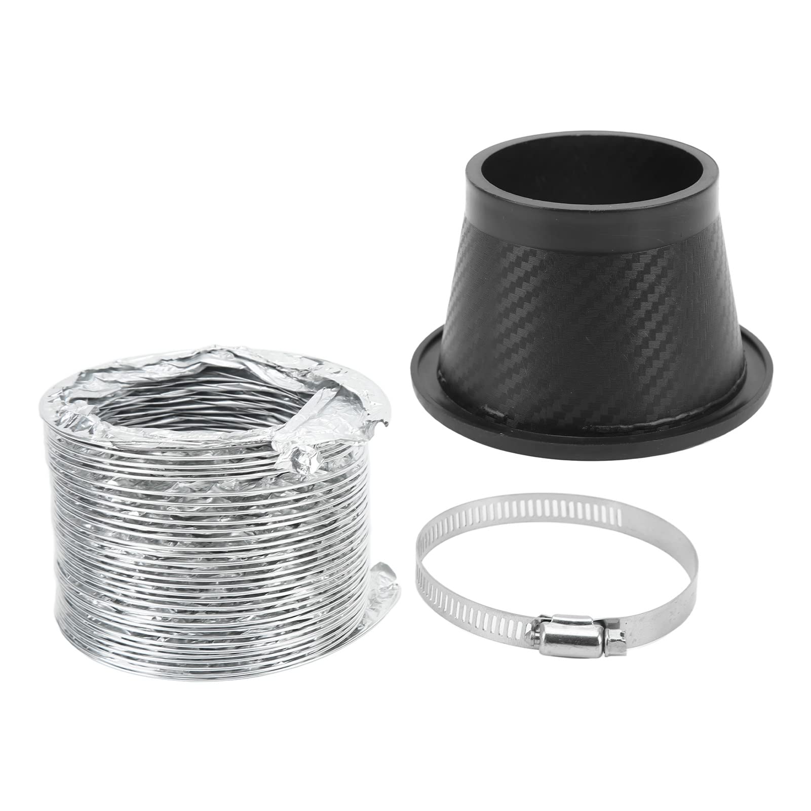Jadeshay Lufteinlass Turbo Einlassrohr, Carbon Faser Universal Frontstoßstange Turbo Lufteinlassrohr Lufttrichter Ersatz Auto Modifizierte Jadeshay Lufteinlass Turbo Einlassrohr, Carbon Faser Universal Frontstoßstange Turbo Lufteinlassrohr Lufttrichter Ersatz Auto Modifizierte von Jadeshay