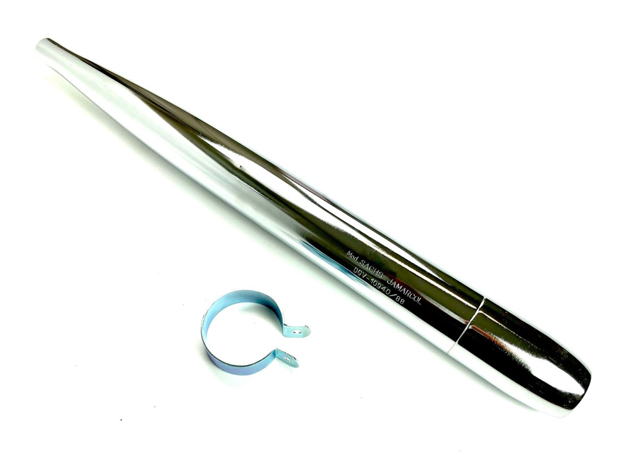 Hercules Mokick Auspuff chrom 32mm Anschluß für KX-5 K50 Ultra MK Supra Jamarcol Hercules Mokick Auspuff chrom 32mm Anschluß für KX-5 K50 Ultra MK Supra Jamarcol von Jamarcol