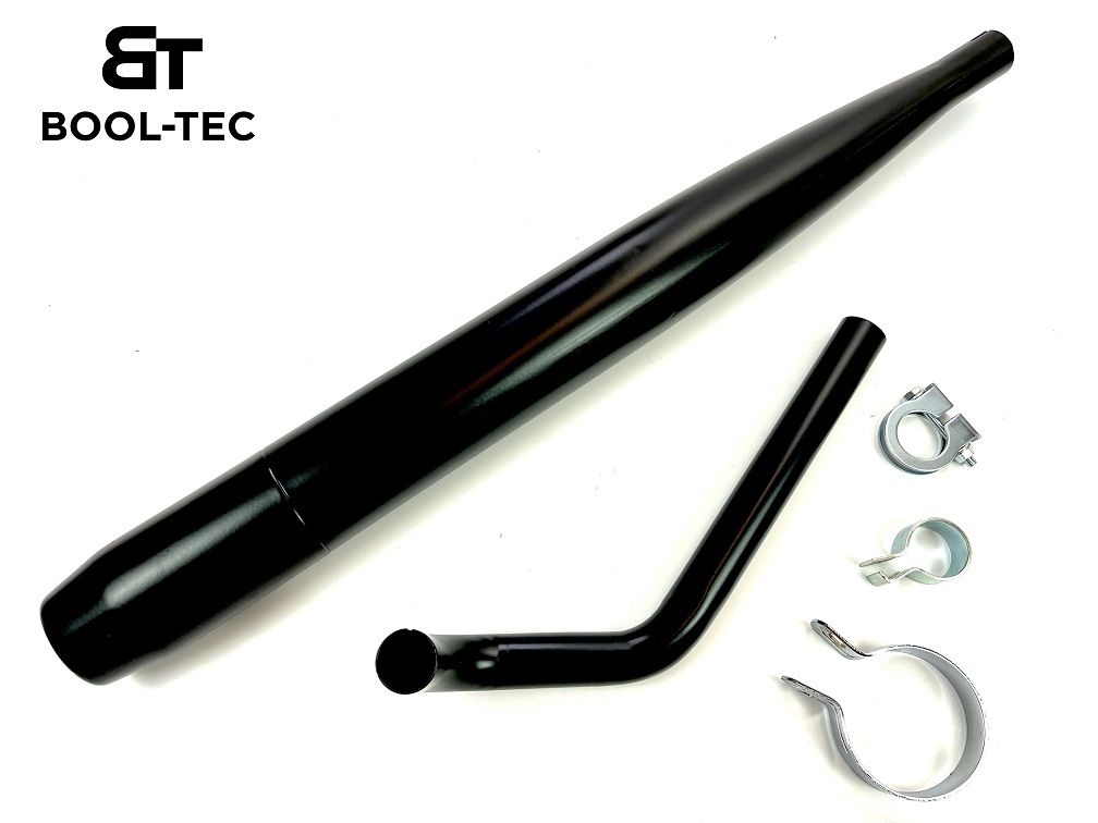 SET Auspuff schwarz und 28mm Krümmer P3 Steck kurz schwarz links mit Schellen... SET Auspuff schwarz und 28mm Krümmer P3 Steck kurz schwarz links mit Schellen... von Jamarcol