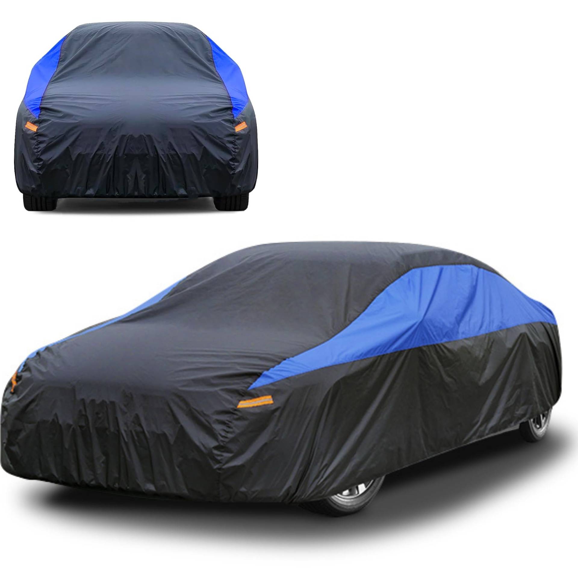 JanYoo Autoabdeckung Winter Auto Abdeckplane Wasserdicht Atmungsaktiv Autoplane Autogarage Wasserdicht Staubdicht Schneeschutz Sonnenschutz Vollgarage für Limousine (490 bis 510CM) JanYoo Autoabdeckung Winter Auto Abdeckplane Wasserdicht Atmungsaktiv Autoplane Autogarage Wasserdicht Staubdicht Schneeschutz Sonnenschutz Vollgarage für Limousine (490 bis 510CM) von JanYoo