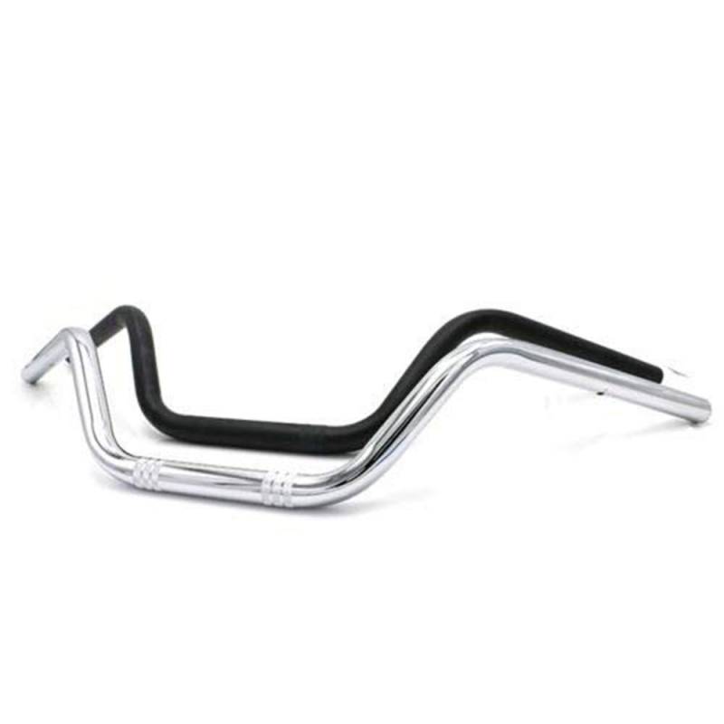 Motorcycle Universal High-Rise Handlebars Drag Bar Cruiser Chopper Bobber With 7/8 inch 22mm Bar (Black) von JaneShop