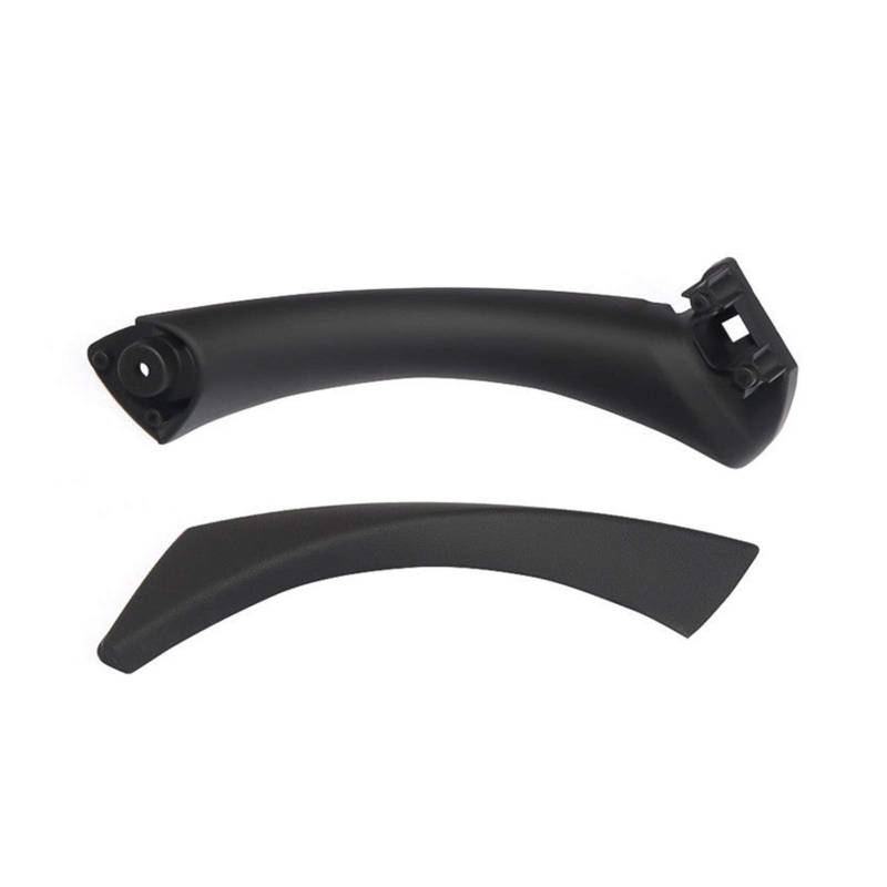 Auto Innen TüRgriff,Autoinnenraum TüRgriff 1 Satz Black ABS Right Side Innentürgriff Pull-Trimmabdeckung Gebrauch for BMW E90 E91 316 318 320 325 330 335 von Janmobrian