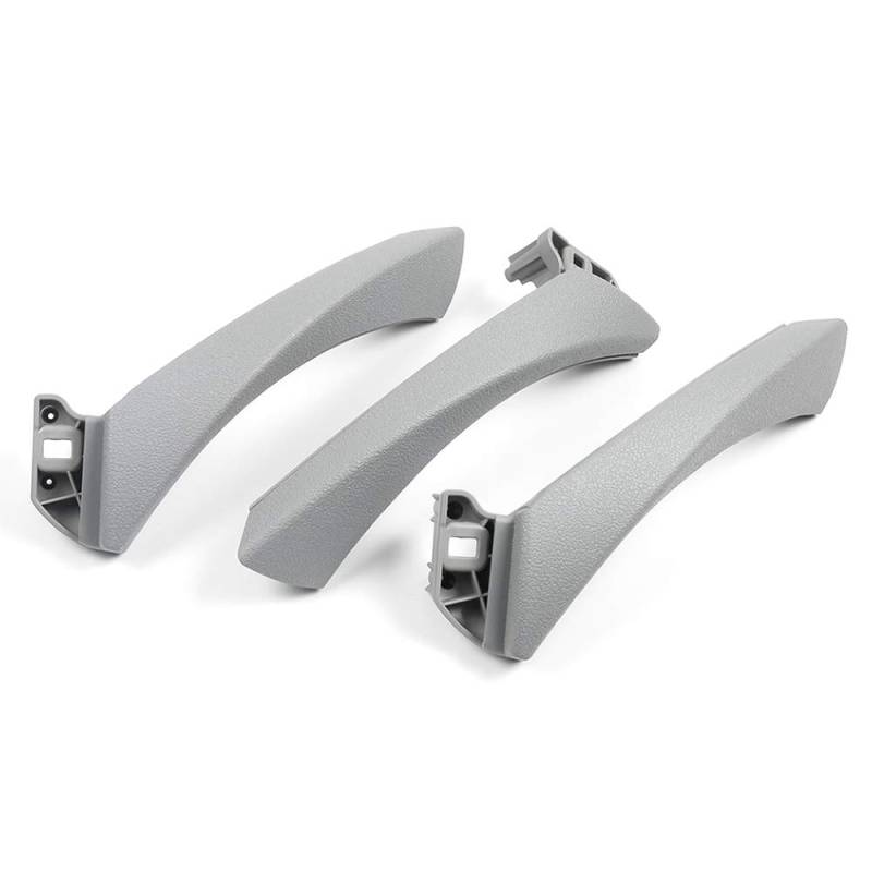 Auto Innen TüRgriff,Autoinnenraum TüRgriff 1 stück schwarz Links/rechts Auto innere Griff innere tür armlehne Panel ziehen treibende Abdeckung fit Passend für BMW 3er e90 e91 328 330 335(Gray(one th von Janmobrian