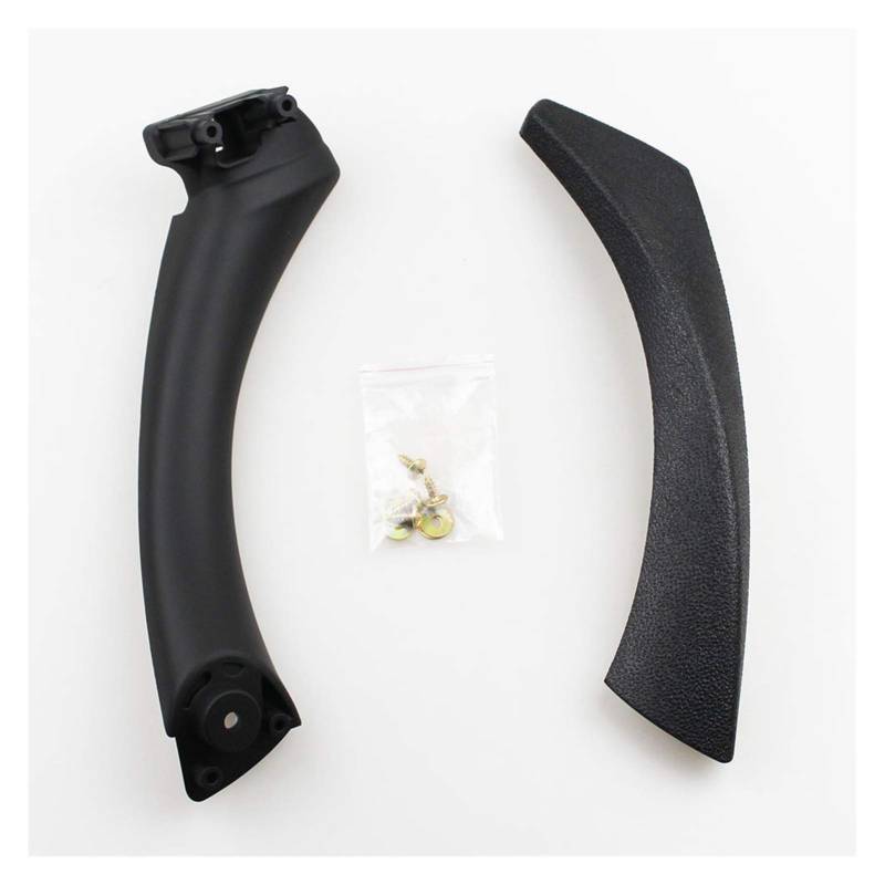 Auto Innen TüRgriff,Autoinnenraum TüRgriff Links rechts Auto Innenraumgriff Innentür Armlehnen Panel Ziehen Verleihabdeckung Fit Verwendung Passend für BMW 3 Series E90 E91 328 330 335(Black Set(Right von Janmobrian