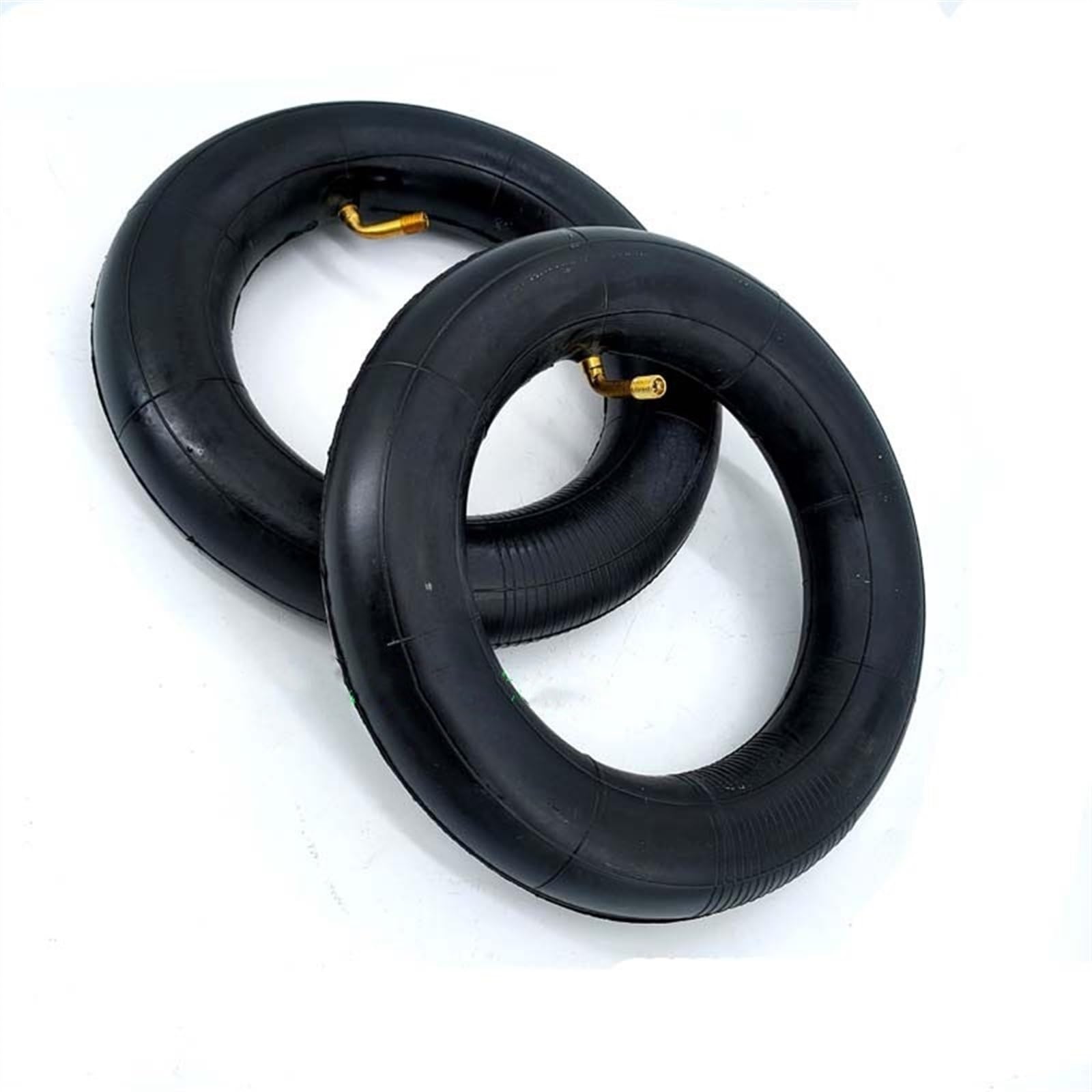 E Scooter Reifen,Scooter Reifen 10-Zoll-Innenreifen 10x2.50 Innenrohr mit gebogenem Ventil for elektrische Roller Bilanzscheiben(10x2.50 90) von Janmobrian