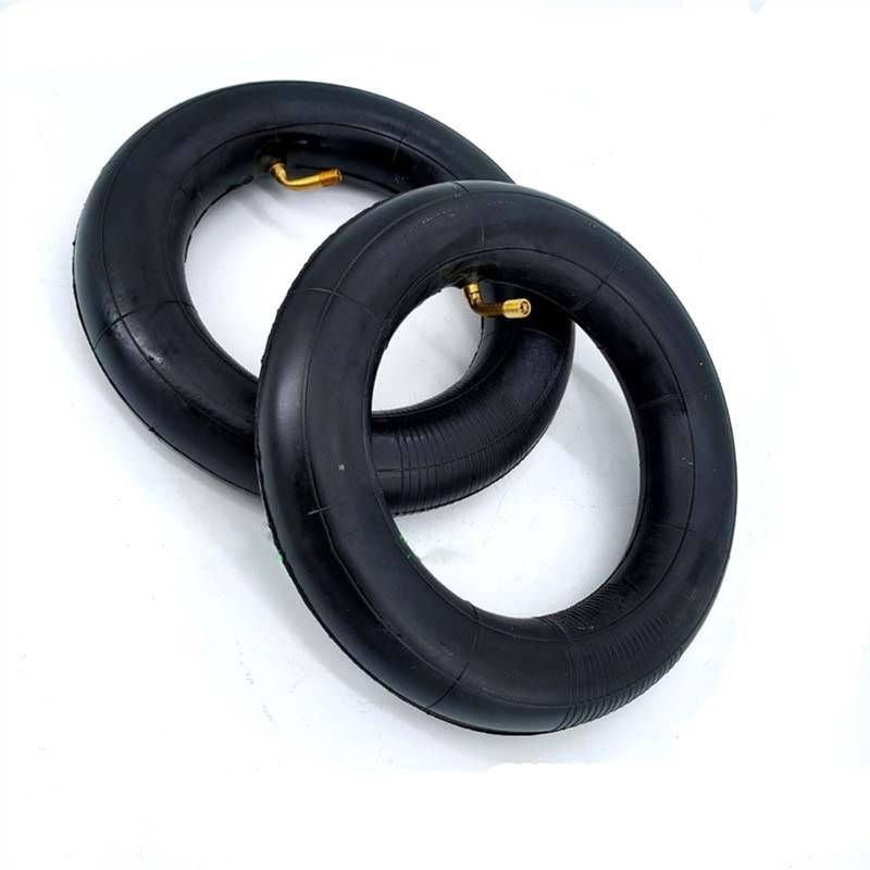 E Scooter Reifen,Scooter Reifen 10-Zoll-Innenreifen 10x2.50 Innenrohr mit gebogenem Ventil for elektrische Roller Bilanzscheiben(10x2.50 90) von Janmobrian
