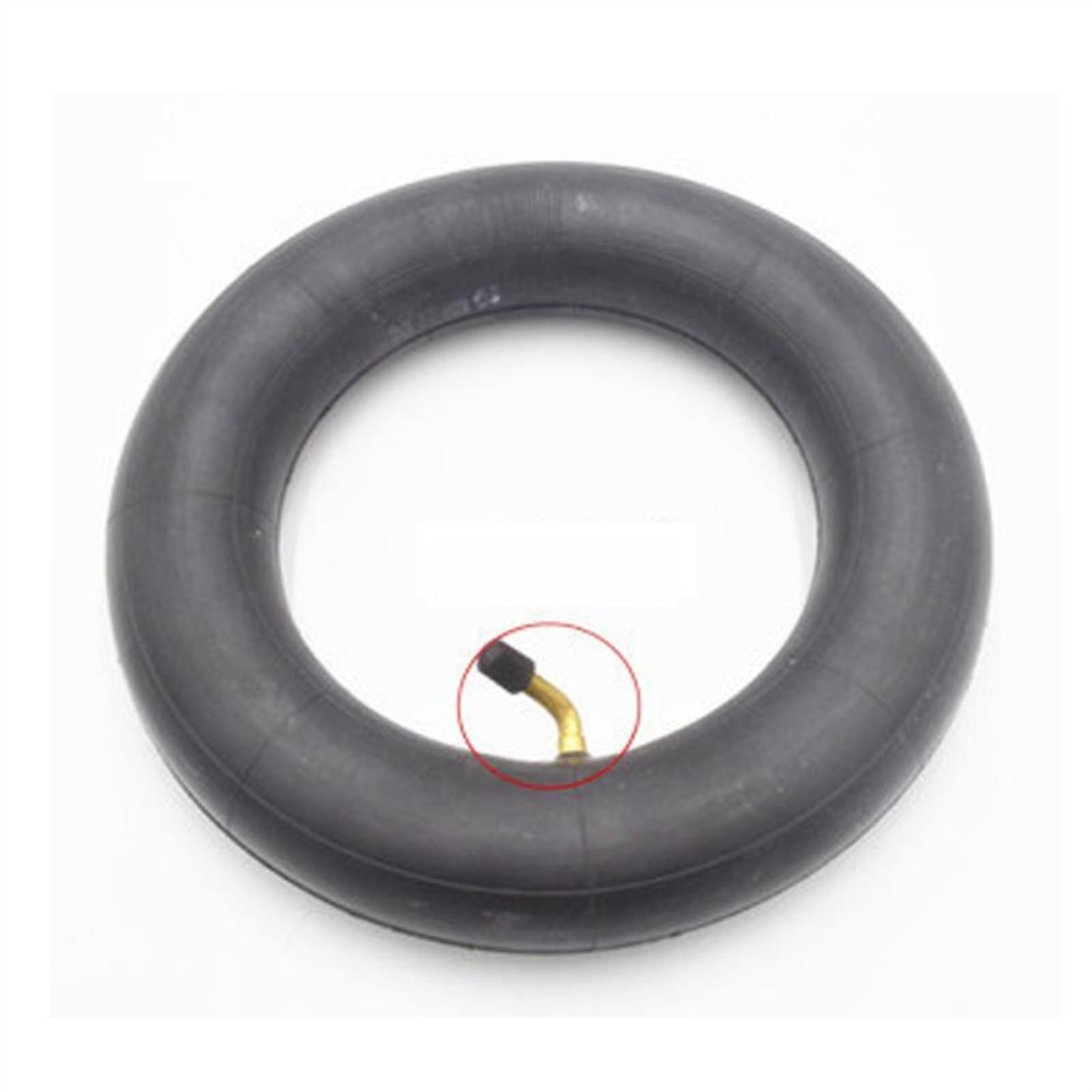 E Scooter Reifen,Scooter Reifen 10x2.50 Reifen Innenrohr 10 Zoll für elektrische Fahrradroller Hinterräder Bent Ventil 10x2.5 Elektrische Roller Balancierhoverboard(Inner Tube 45 Degree) von Janmobrian