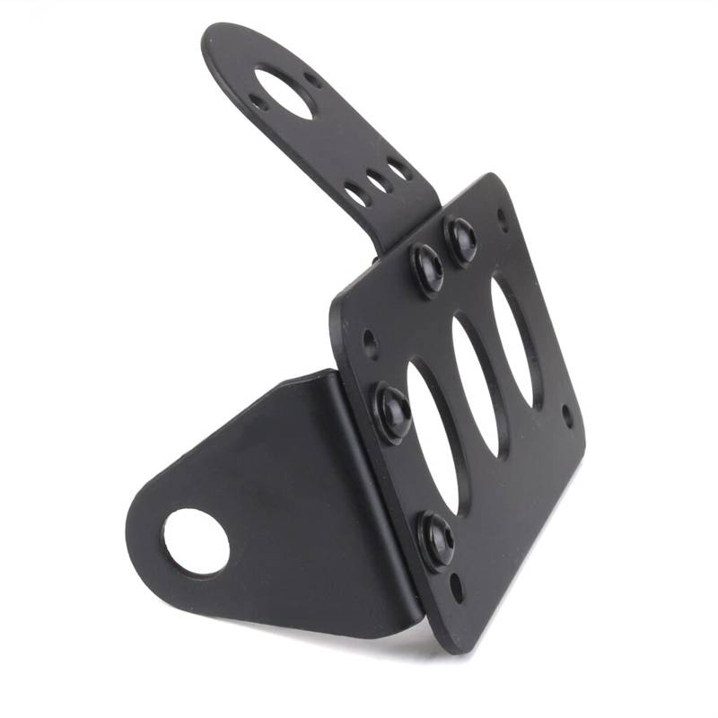 Motorrad Kennzeichenhalter Side Mount Motorcycle-Kennzeichen Nummernschildhalterung Motorrad Nummernschildhalter von Janmobrian