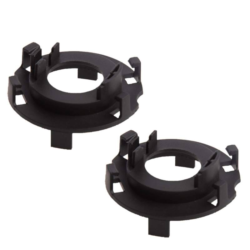 Scheinwerferadapter,Scheinwerferlampen Adapter 4 Stück H7 Scheinwerfer-Buchse-Adapter Passend Passend for Hyundai Mistra New Tucson Passend Passend for KIA Carnival Cerato 3 H7 Auto-Sockel-Basis von Janmobrian