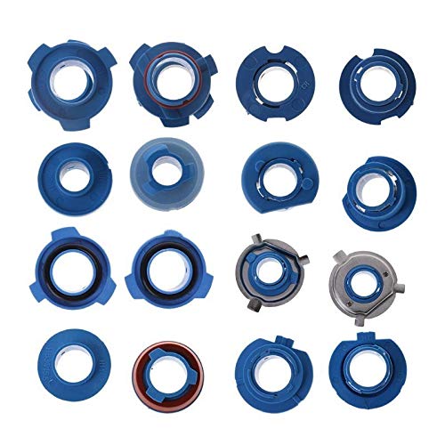 Scheinwerferadapter,Scheinwerferlampen Adapter 4 stücke Scheinwerferlampe BASE-Adapter-Sockelhalter 880 / HB4 / HB3 / H11 / H7 / H4 / H3 / H1 Fit use Fit use for HALOGEN-Scheinwerfer(H4) von Janmobrian