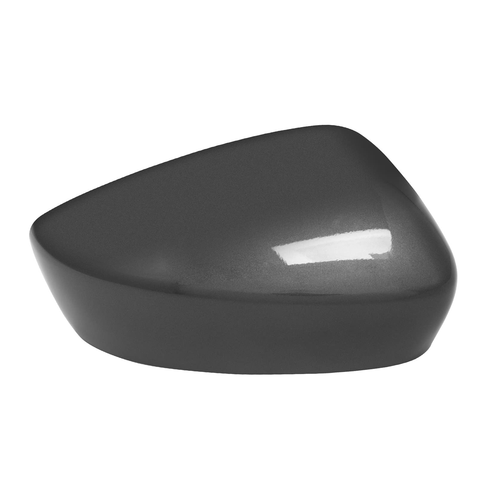 Spiegelkappen,Auto Rückspiegel Kappe 1 stücke Tür Rückspiegel Abdeckung Kappe Gehäuse Fit Verwenden Passend für Mazda 3 Axela 2014-2016 Auto Zubehör(Grey Right) von Janmobrian