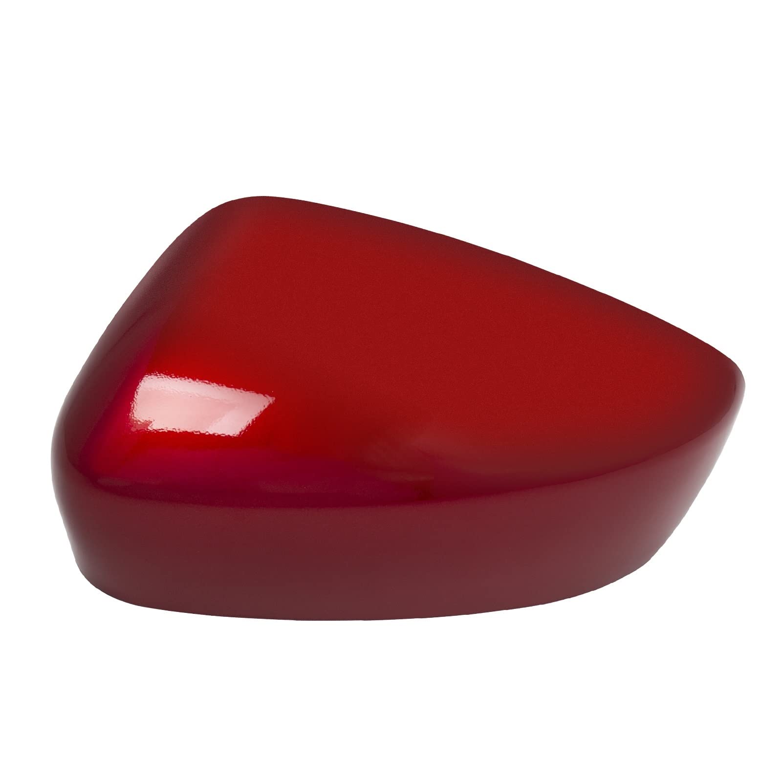 Spiegelkappen,Auto Rückspiegel Kappe 1 stücke Tür Rückspiegel Abdeckung Kappe Gehäuse Fit Verwenden Passend für Mazda 3 Axela 2014-2016 Auto Zubehör(Red Left) von Janmobrian