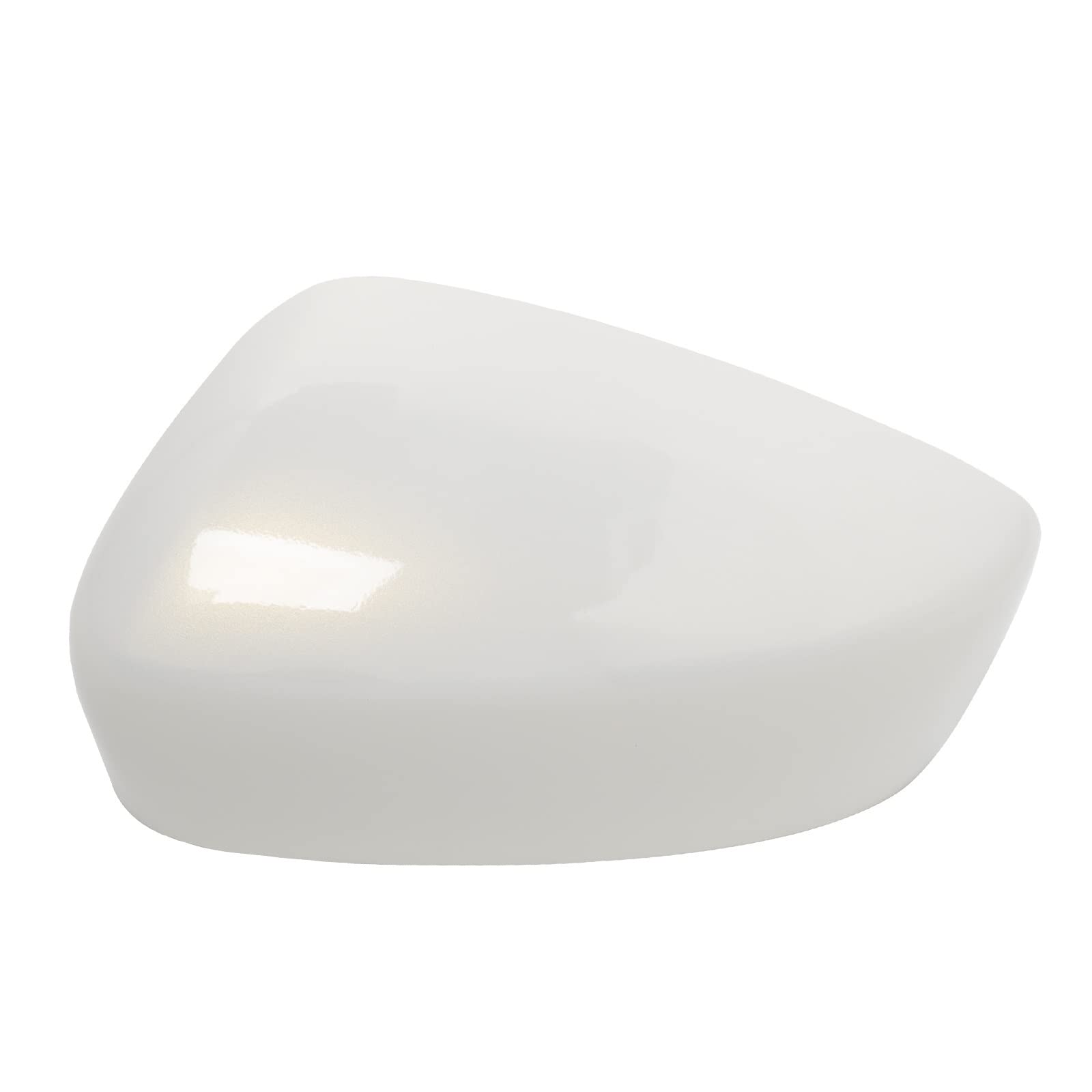 Spiegelkappen,Auto Rückspiegel Kappe 1 stücke Tür Rückspiegel Abdeckung Kappe Gehäuse Fit Verwenden Passend für Mazda 3 Axela 2014-2016 Auto Zubehör(White Left) von Janmobrian