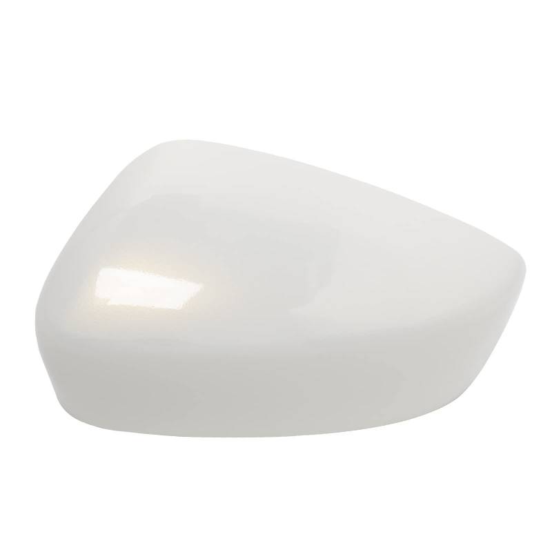 Spiegelkappen,Auto Rückspiegel Kappe 1 stücke Tür Rückspiegel Abdeckung Kappe Gehäuse Fit Verwenden Passend für Mazda 3 Axela 2014-2016 Auto Zubehör(White Left) von Janmobrian