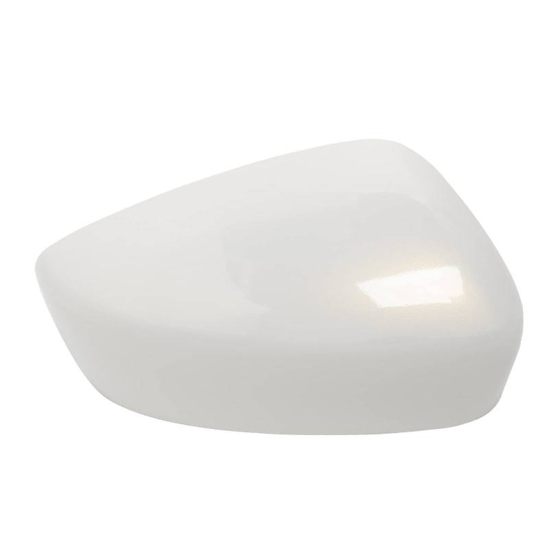 Spiegelkappen,Auto Rückspiegel Kappe 1 stücke Tür Rückspiegel Abdeckung Kappe Gehäuse Fit Verwenden Passend für Mazda 3 Axela 2014-2016 Auto Zubehör(White Right) von Janmobrian
