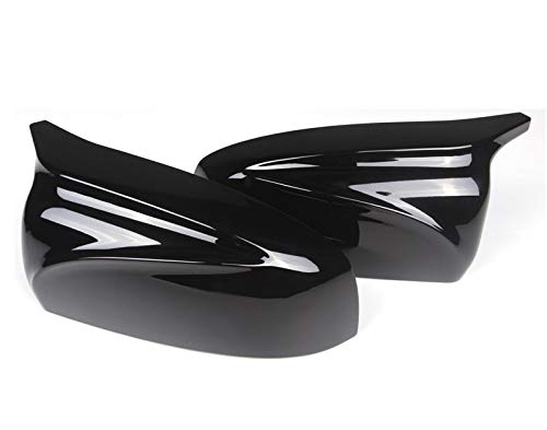 Spiegelkappen,Auto Rückspiegel Kappe 2 Stück Seitenflügel Rückspiegel modifiziertes Auto-Styling Hellschwarzes Carbonfaser-Muster Spiegelabdeckkappen Passend für BMW X5 E70 X6 E71 2008-2013(Black) Spiegelkappen,Auto Rückspiegel Kappe 2 Stück Seitenflügel Rückspiegel modifiziertes Auto-Styling Hellschwarzes Carbonfaser-Muster Spiegelabdeckkappen Passend für BMW X5 E70 X6 E71 2008-2013(Black) von Janmobrian