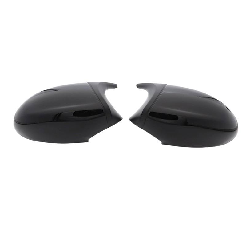Spiegelkappen,Auto Rückspiegel Kappe 2xmirror Cover Auto Seitentür Rückseite Spiegel Abdeckkappe Fit Verwendung For BMW E90 E91 2005-2007 E92 E93 2006-2009 M3 Stil E80 E81 E87. von Janmobrian