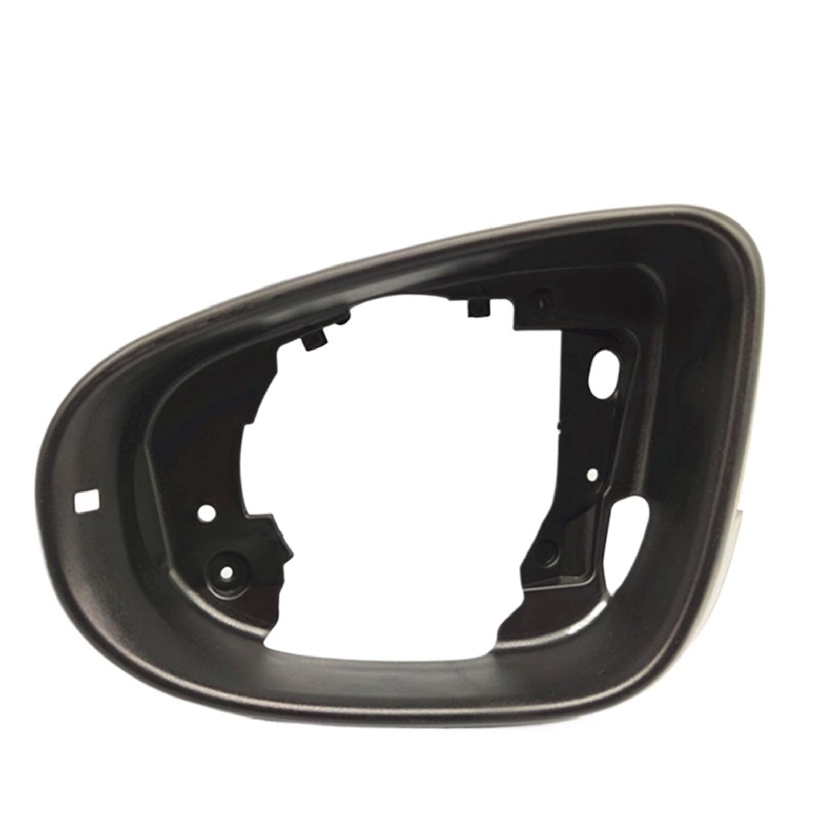 Spiegelkappen,Auto Rückspiegel Kappe Auto Ersetzen Seitenspiegel Rahmenhalter Passend Für VW Golf 6 Links Und Rechts Rückansicht Gehäuse Rahmen Zubehör Trim(Black-Left) von Janmobrian