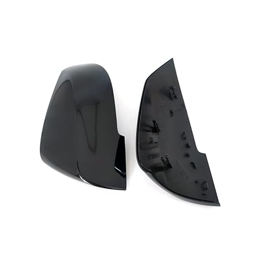 Spiegelkappen,Auto Rückspiegel Kappe Ersatz Seitenflügel Rückansicht Kappen Rückspiegel Abdeckung fit verwendung for BMW 4 Serie F32 F33 F36 2014-2018 M4 Stil(Black 2) von Janmobrian