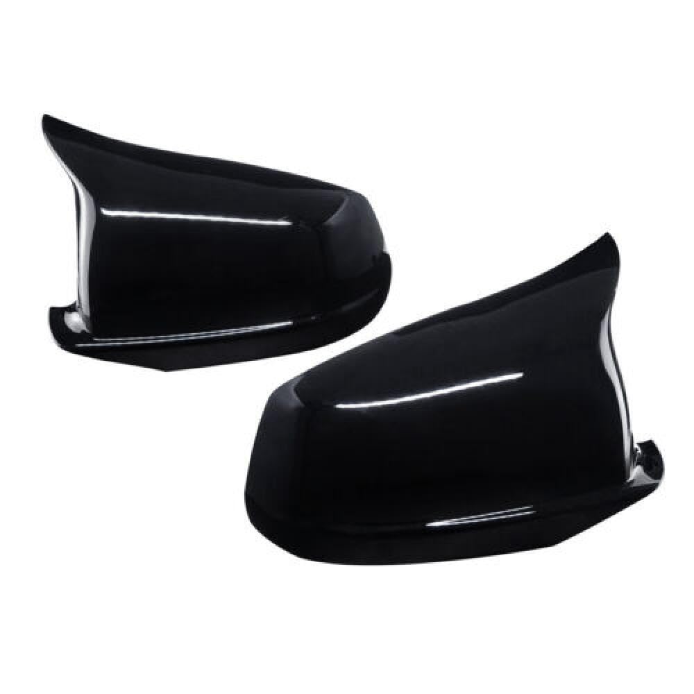 Spiegelkappen,Auto Rückspiegel Kappe Glanz Schwarz Flügel Rückspiegel Abdeckung Passend für BMW 5 Series F10 F11 Limousine 2011-13 Spiegelkappen,Auto Rückspiegel Kappe Glanz Schwarz Flügel Rückspiegel Abdeckung Passend für BMW 5 Series F10 F11 Limousine 2011-13 von Janmobrian