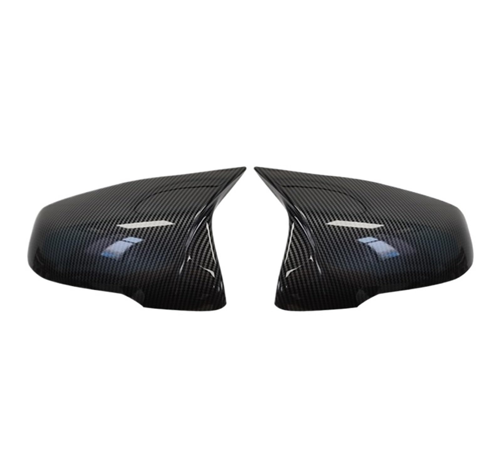 Spiegelkappen,Auto Rückspiegel Kappe M Stil Rückspiegel Abdeckung Kappe Real Carbon Fiber Passend Für BMW 1 2 Serie F45 F40 Z4(Carbon fiber pattern) von Janmobrian