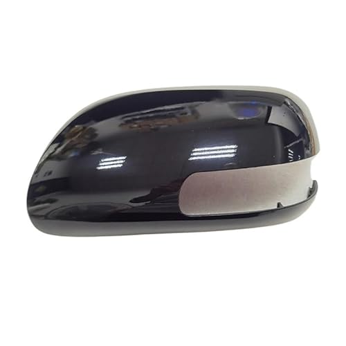 Spiegelkappen,Auto Rückspiegel Kappe Passend Für Yaris 2007 2008 2009 2010 2011 2012 2013 Rückspiegelgehäuse Rückspiegelabdeckung Spiegelabdeckung(Black Left) von Janmobrian
