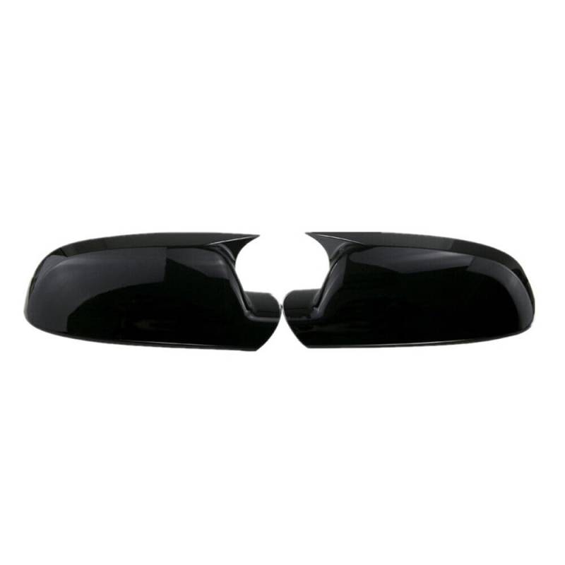 Spiegelkappen,Auto Rückspiegel Kappe Passend für A3 8P A4 A5 B8.5 S5 RS3 RS4 RS5 Rückspiegel Seitenspiegel Abdeckung Flügelkappe Außentür Rückansicht Fall Trim Carbon Fiber Look(Gloss Black) von Janmobrian