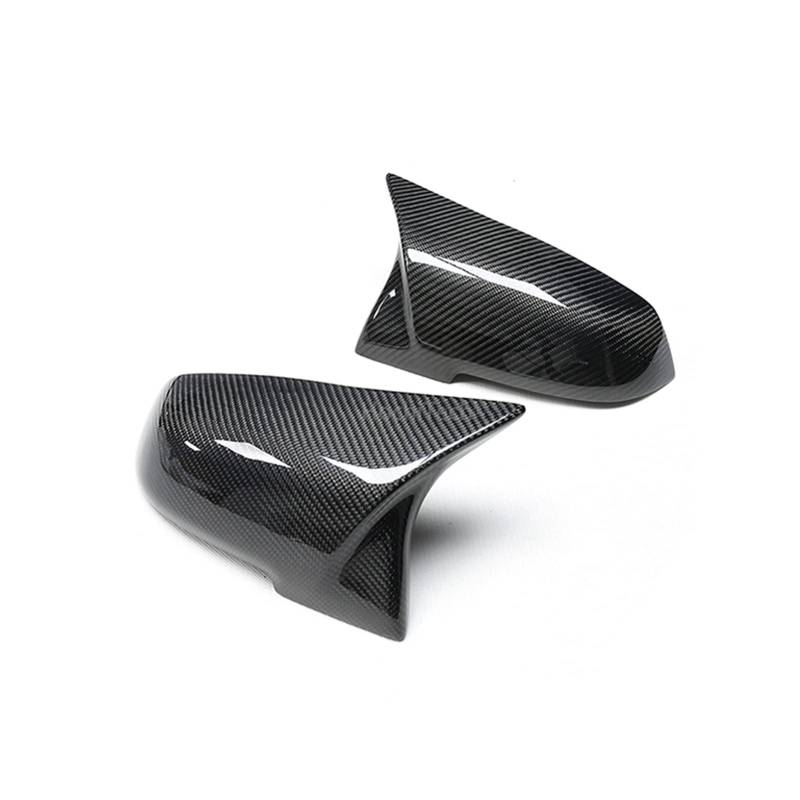 Spiegelkappen,Auto Rückspiegel Kappe Rückansicht Seitenflügel Ersatzspiegelabdeckung Passend für BMW 1 2 3 4 x M I3 S-Serie F20 F21 F22 F23 F30 F31 F32 F33 F36 X1 E84 F87 M2 von Janmobrian