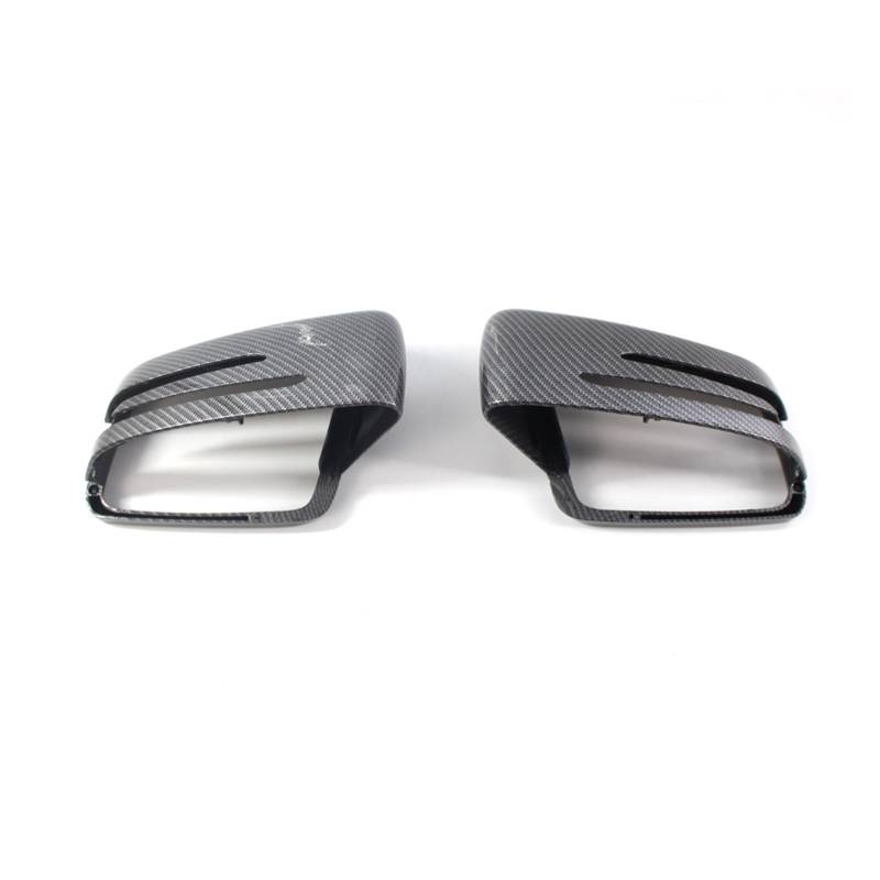 Spiegelkappen,Auto Rückspiegel Kappe Rückansicht Seitenwagenspiegelabdeckung fit verwendung for Mercedes Benz E Klasse W212 W204 2010 2011 2012 2013 2013 2014 2015 ABS Kohlefaser(Carbon fiber) von Janmobrian