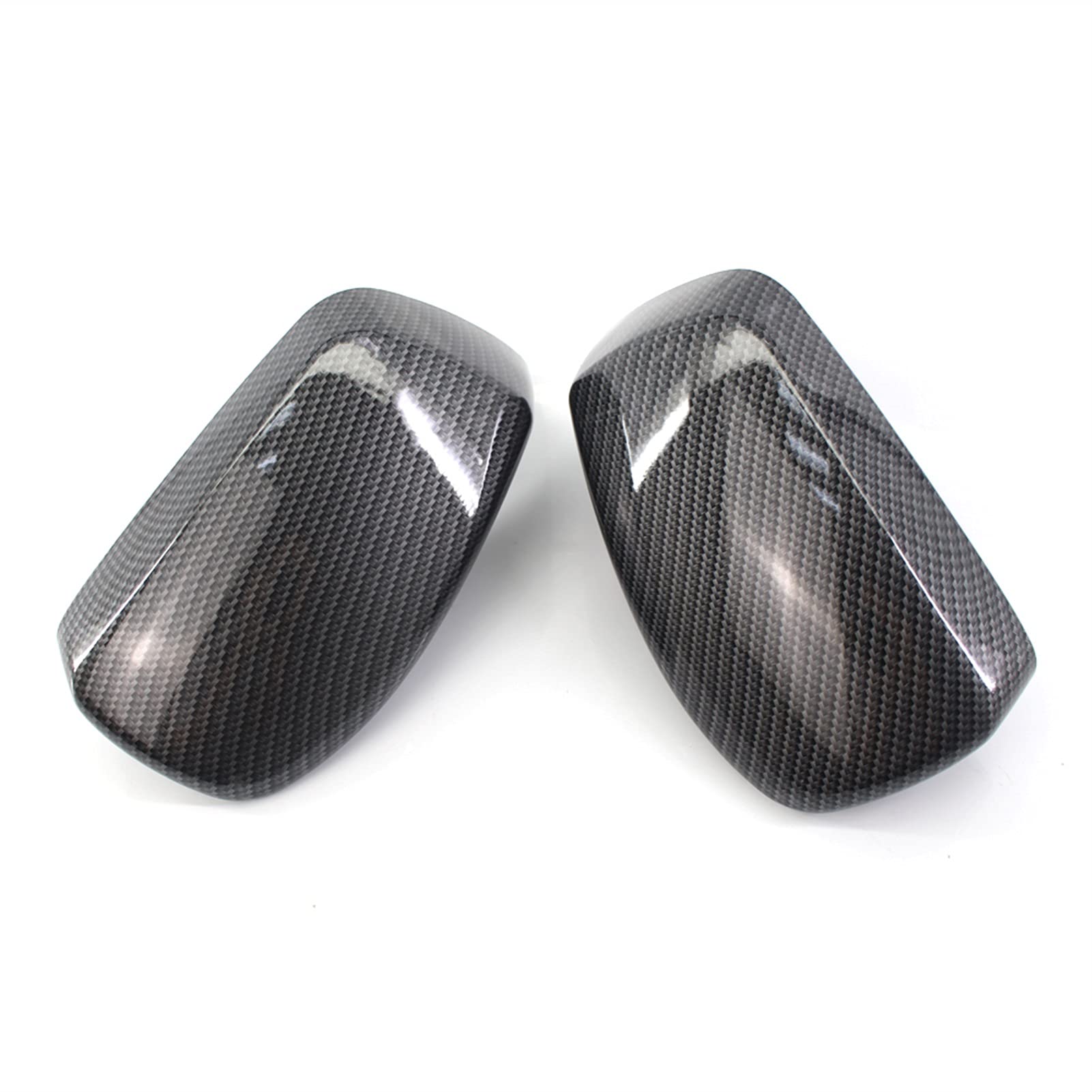 Spiegelkappen,Auto Rückspiegel Kappe Rückspiegeldeckel-Kappe Kohlefaser/schwarze fit gebrauch für BMW 5. Serie E60 E61 E63 E64 2004-2008 52 0I 525i 528i 528xi 530i(Carbon fiber) von Janmobrian