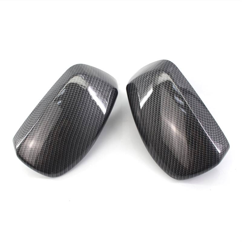 Spiegelkappen,Auto Rückspiegel Kappe Rückspiegeldeckel-Kappe Kohlefaser/schwarze fit gebrauch für BMW 5. Serie E60 E61 E63 E64 2004-2008 52 0I 525i 528i 528xi 530i(Carbon fiber) von Janmobrian