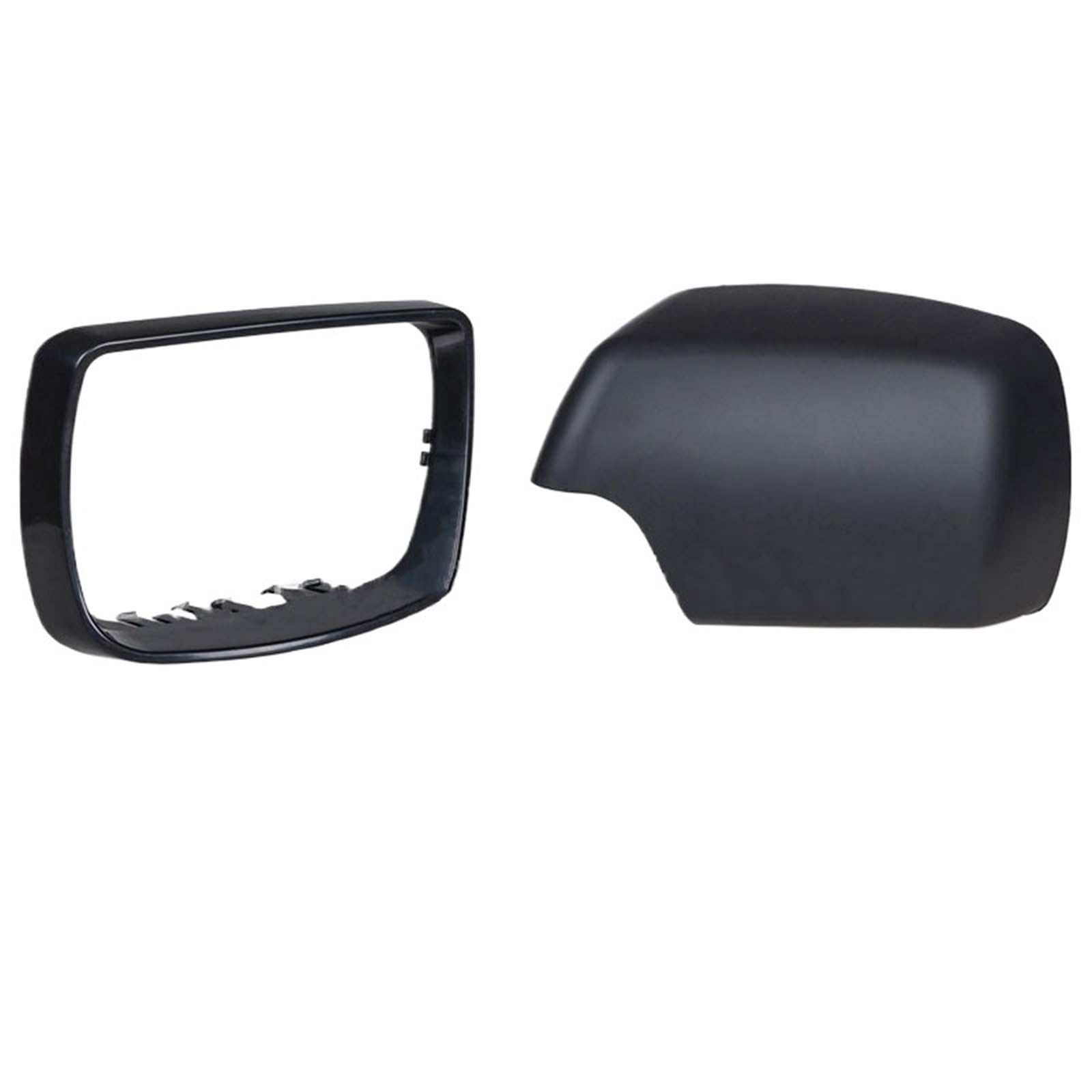 Spiegelkappen,Auto Rückspiegel Kappe Seitenspiegel-Abdeckkappe Passend Für BMW E53 X5 2000–2006 Autotür-Außenspiegelhalter Rückspiegel-Zierring Gehäuserahmen(Left) von Janmobrian