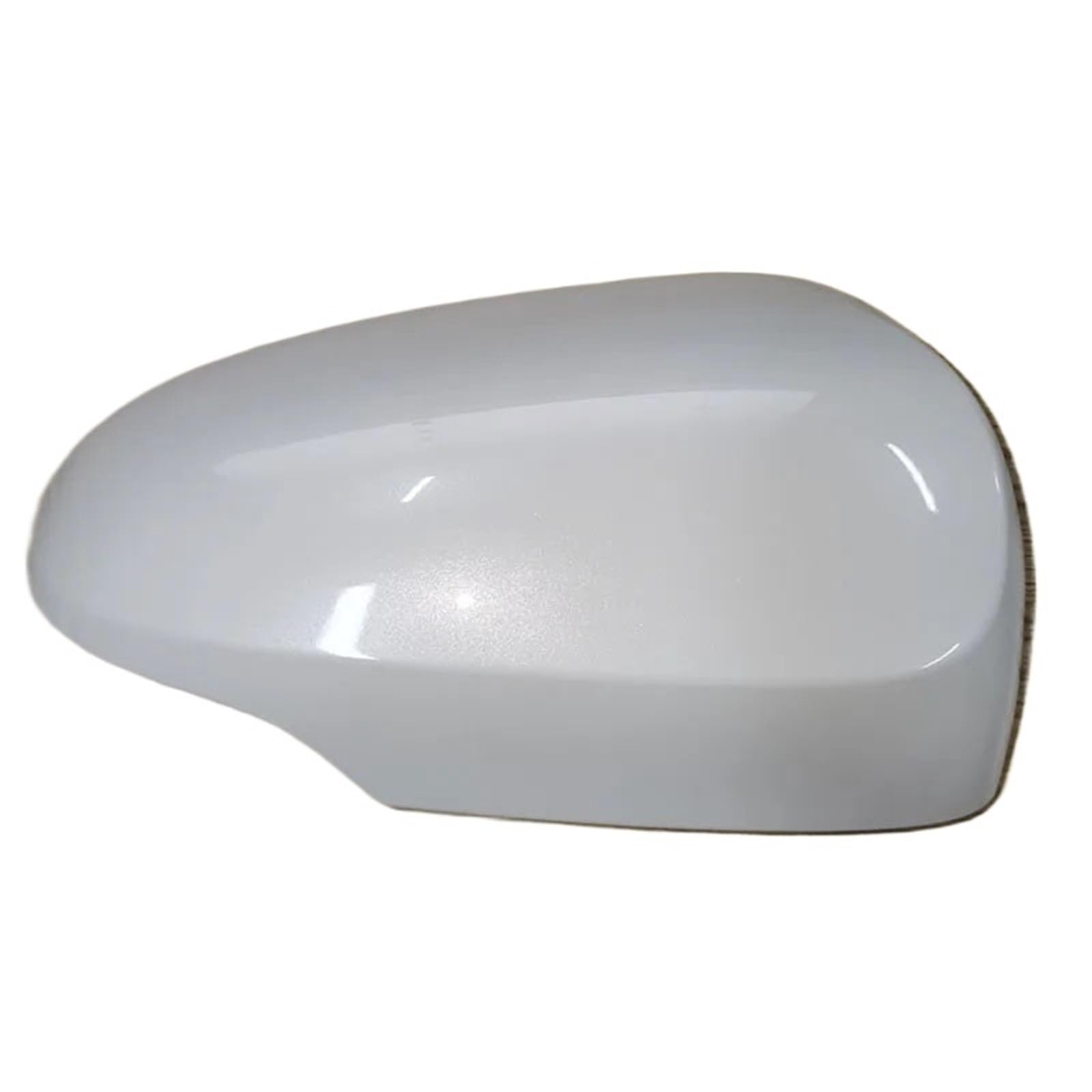 Spiegelkappen,Auto Rückspiegel Kappe Zubehör for Auto Fit Verwenden Passend für Aqua Rückspiegel Abdeckung Gehäuse Deckel Fall(White2 right) von Janmobrian